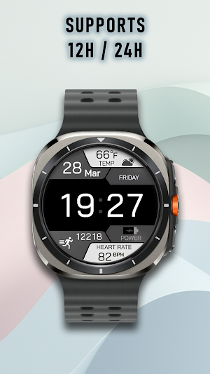 Wave Fury Watch Face Screenshot 2