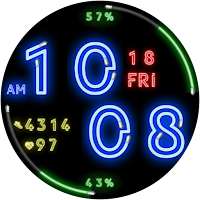 Digital NEON Watchface