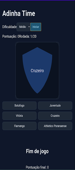Série A Quiz: Adivinhe o Time Screenshot 0