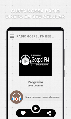 Radio Gospel Fm Bebedouro Screenshot 0