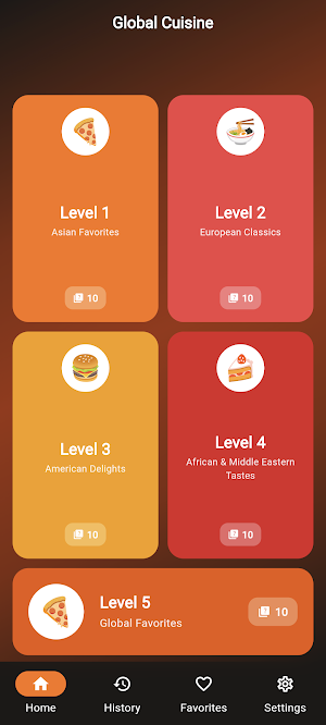 Global Cuisine Screenshot 0