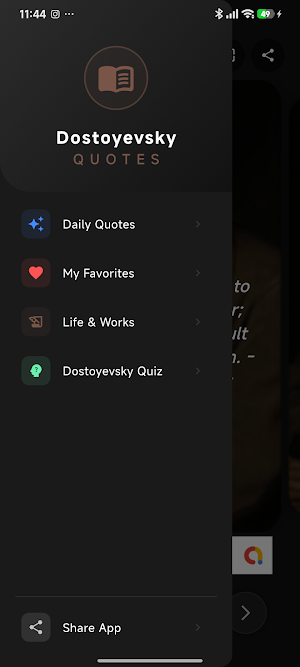 Dostoyevsky Quotes Screenshot 1
