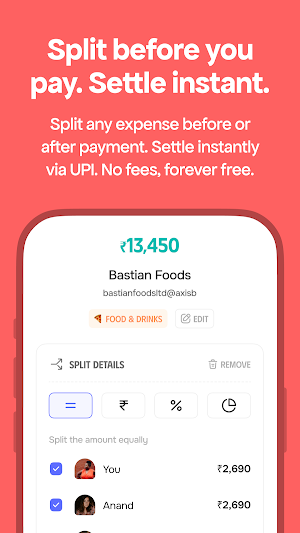 Fave UPI: Track, Split & Pay Screenshot 3