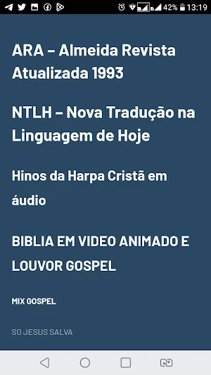BIBLIA EM PORTUGUÊS  FALADA Screenshot 0