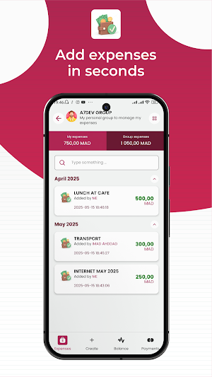 Cospender - Split & Share Screenshot 2