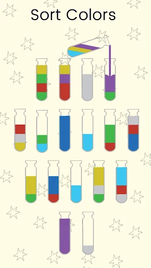 Sand & Water Color Sort Puzzle Screenshot 2