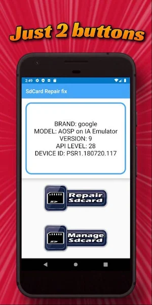 Sd Card Repair (Fix Sdcard) Screenshot 1