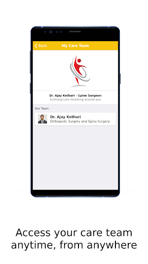 Dr. Ajay Kothari - Spine Surgeon Screenshot 1