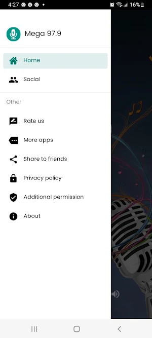 Mega 97.9 Radio Online Screenshot 2
