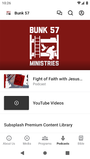 Bunk 57 Ministries Screenshot 3