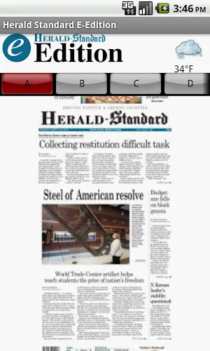 Herald Standard e-Edition Screenshot 3