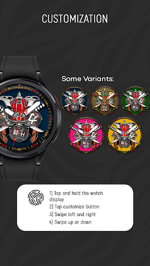 Bomberg Samurai Watch Face Screenshot 3