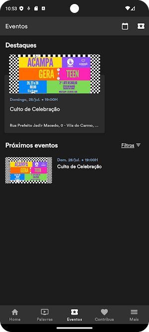 Canaã Church Mariana Screenshot 2