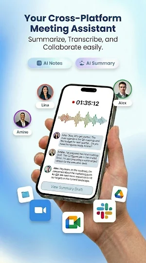 Awal AI: Transcribe & Summary Screenshot 1