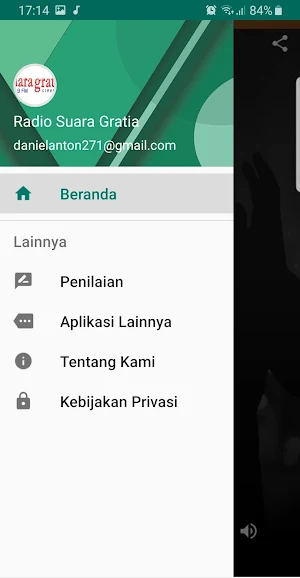 Radio Suara Gratia Screenshot 2