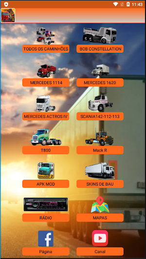 Grand Truck Simulator 2 SKINS e MAPAS Screenshot 2