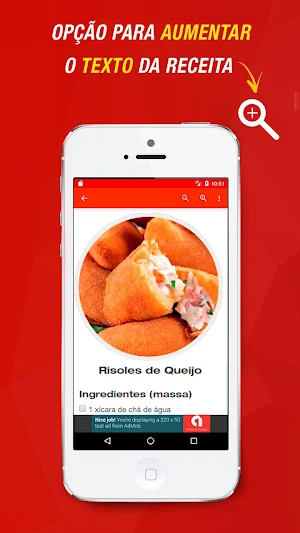 Receitas de Risoles Screenshot 2