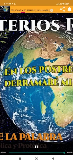 radio alto refugio Screenshot 3