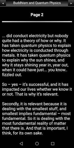 Buddhism and Quantum Physics Screenshot 2