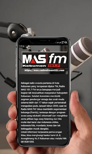 Mas Fm Kebumen Screenshot 1