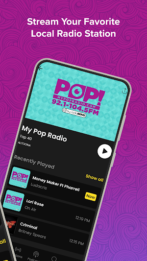 My Pop Radio Screenshot 1