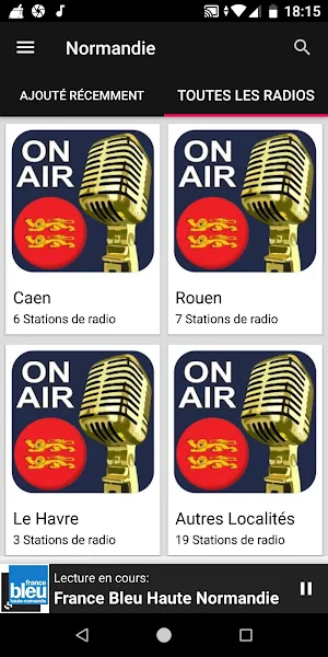 Stations Radio de Normandie -  Screenshot 3