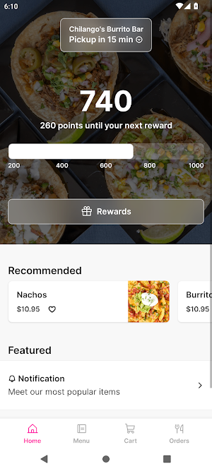 Chilango's Burrito Bar Screenshot 0