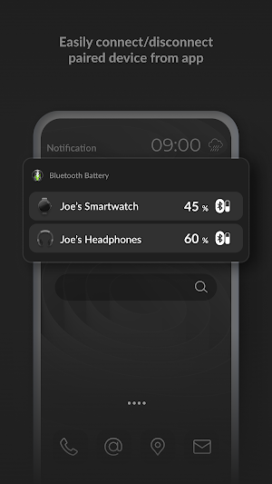 My Bluetooth Battery Levels Screenshot 1