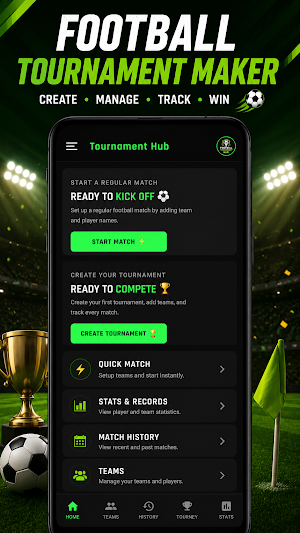 Football Tournament Maker App Screenshot 0