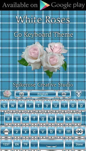 White Roses Dialer theme Screenshot 2