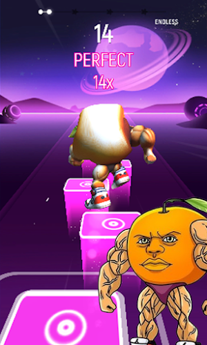 Brainrot Meme Tiles Music Hop Screenshot 2
