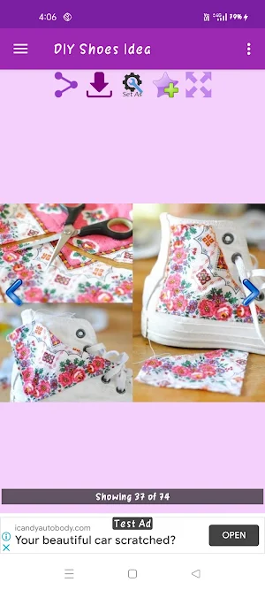 DIY Shoes Idea Gallery Screenshot 3