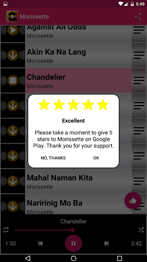 Morissette Screenshot 3