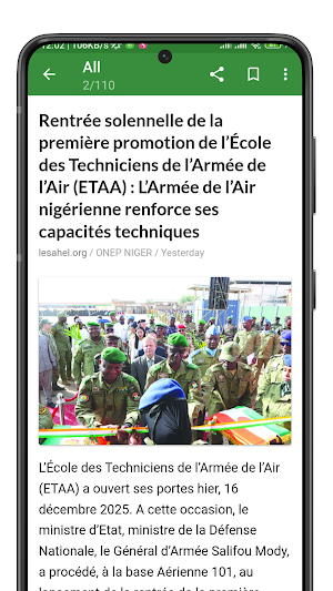 Niger Actualités – Niger News Screenshot 0