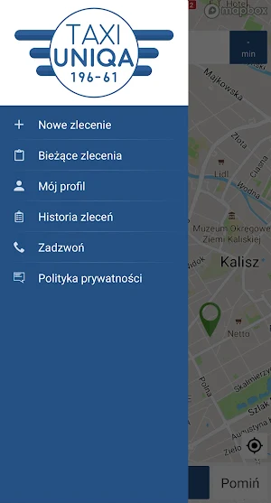 TAXI UNIQA KALISZ Screenshot 3