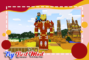 Mod Robot For Minecraft PE - Best Addon Screenshot 0