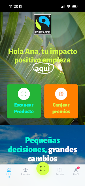 Fairtrade Ibérica Screenshot 0
