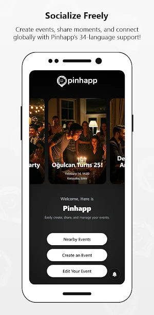 Pinhapp Screenshot 0