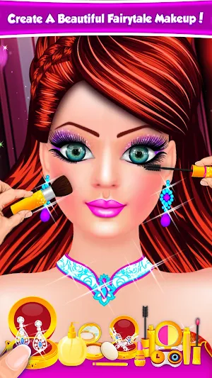 Fairy Doll - Fashion Salon Makeup Dress up Game Screenshot 2