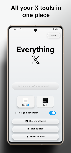 X/Twitter: Save Post & Videos Screenshot 0