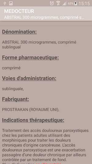 Médicaments Screenshot 3