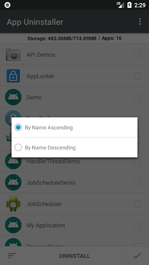 App Uninstaller Screenshot 2