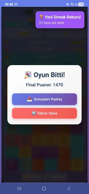 Block Crush Puzzle Screenshot 2