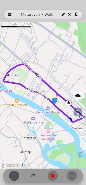 Offline GPS Tracker & Compass Screenshot 1