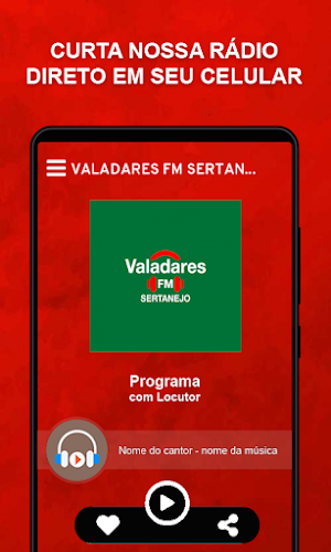 Valadares FM Sertanejo Screenshot 0