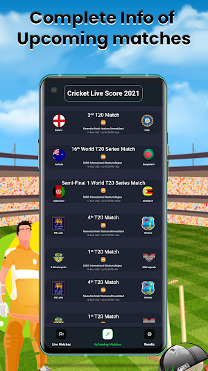 Cricki Live Score (Live Cricke Screenshot 2
