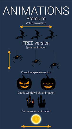 Halloween Watch Face HuskyDEV Screenshot 2