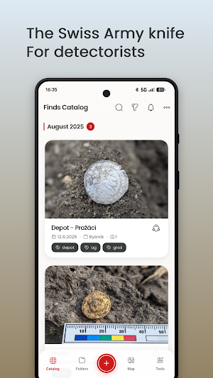 KATNA: Metal detector and maps Screenshot 0