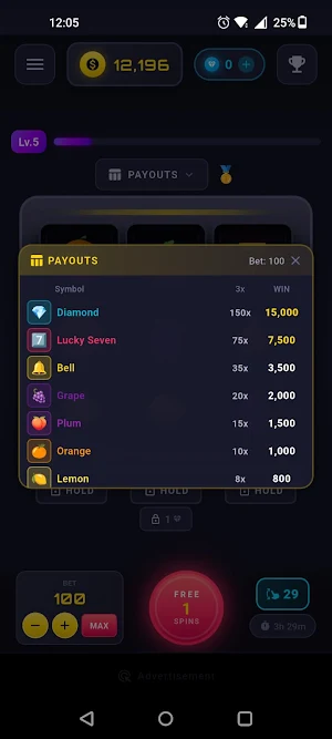 Slots Frenzy Screenshot 2