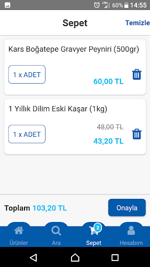 Boğatepe Süt Ürünleri Screenshot 1